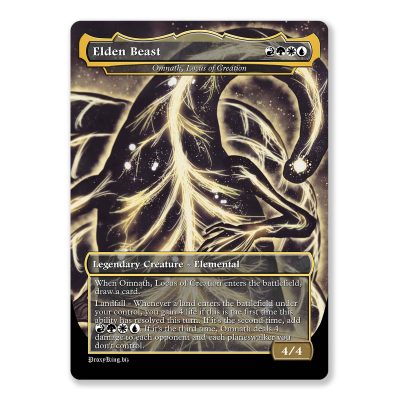 Elden Beast | Elden Ring | Full Art Custom MTG Proxy Card