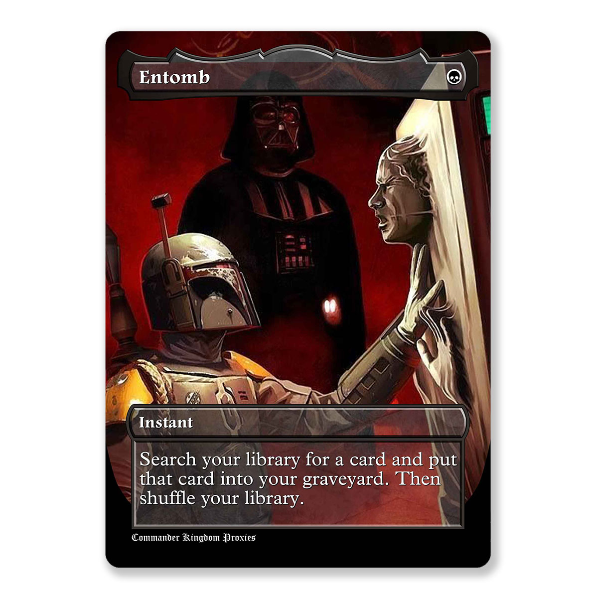Entomb | Star Wars | Full Art Custom MTG Proxy Card
