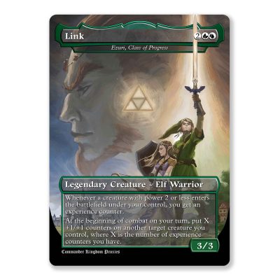 Ezuri Claw of Progress | Link | Full Art Custom MTG Proxy Card
