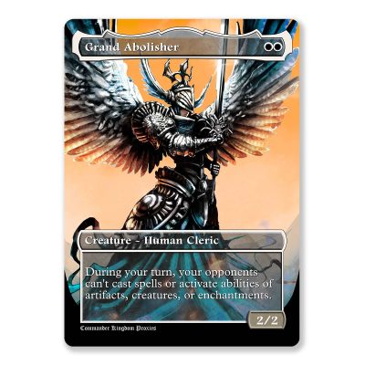 Grand Abolisher | Full Art Custom MTG Proxy Card