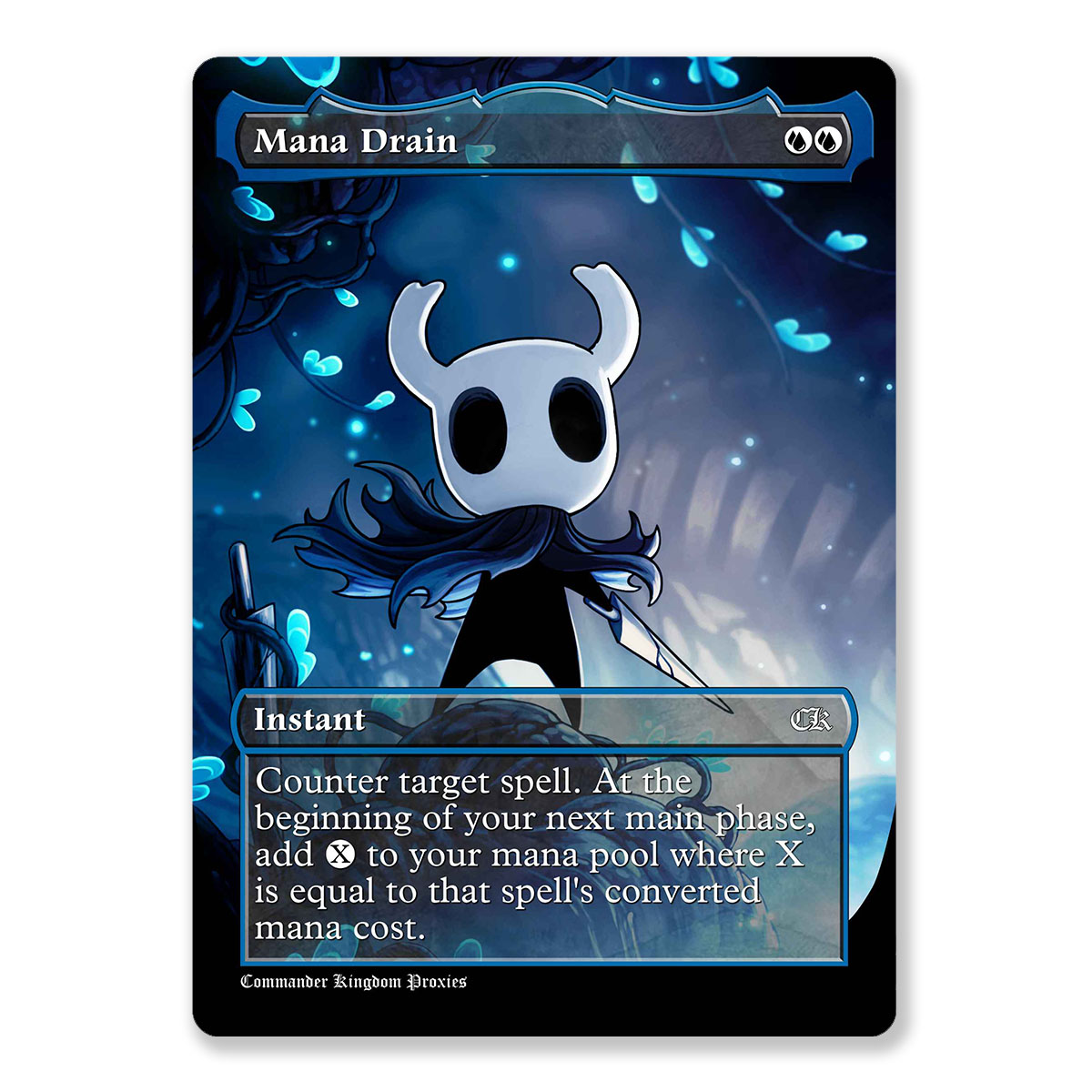 Mana Drain | Hollow Knight | Full Art Custom MTG Proxy Card