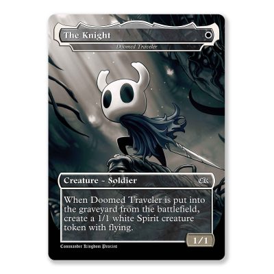 The Knight - Doomed Traveler | Hollow Knight | Full Art Custom MTG Proxy Card