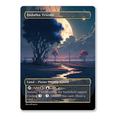 Indatha Triome | Full Art Custom MTG Proxy Card