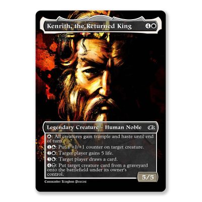 Kenrith, the Returned King | Full Art Custom MTG Proxy Card