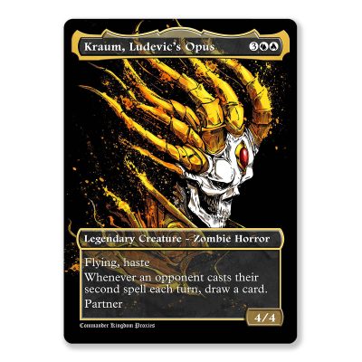 Kraum, Ludevics Opus | Full Art Custom MTG Proxy Card