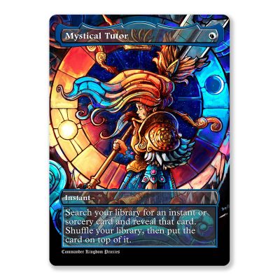 Mystical Tutor | Full Art Custom MTG Proxy Card