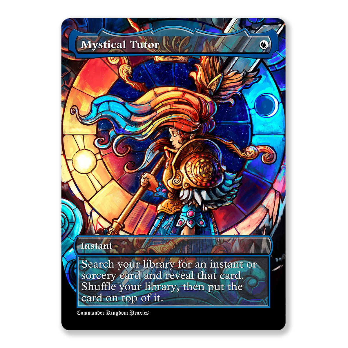 Mystical Tutor | Full Art Custom MTG Proxy Card