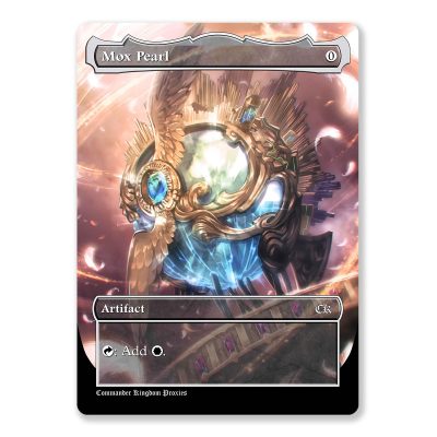 Mox Pearl | Power 9 | Full Art Custom MTG Proxy Card