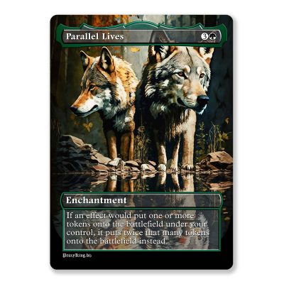 Parallel Lives | Full Art Custom MTG Proxy Card