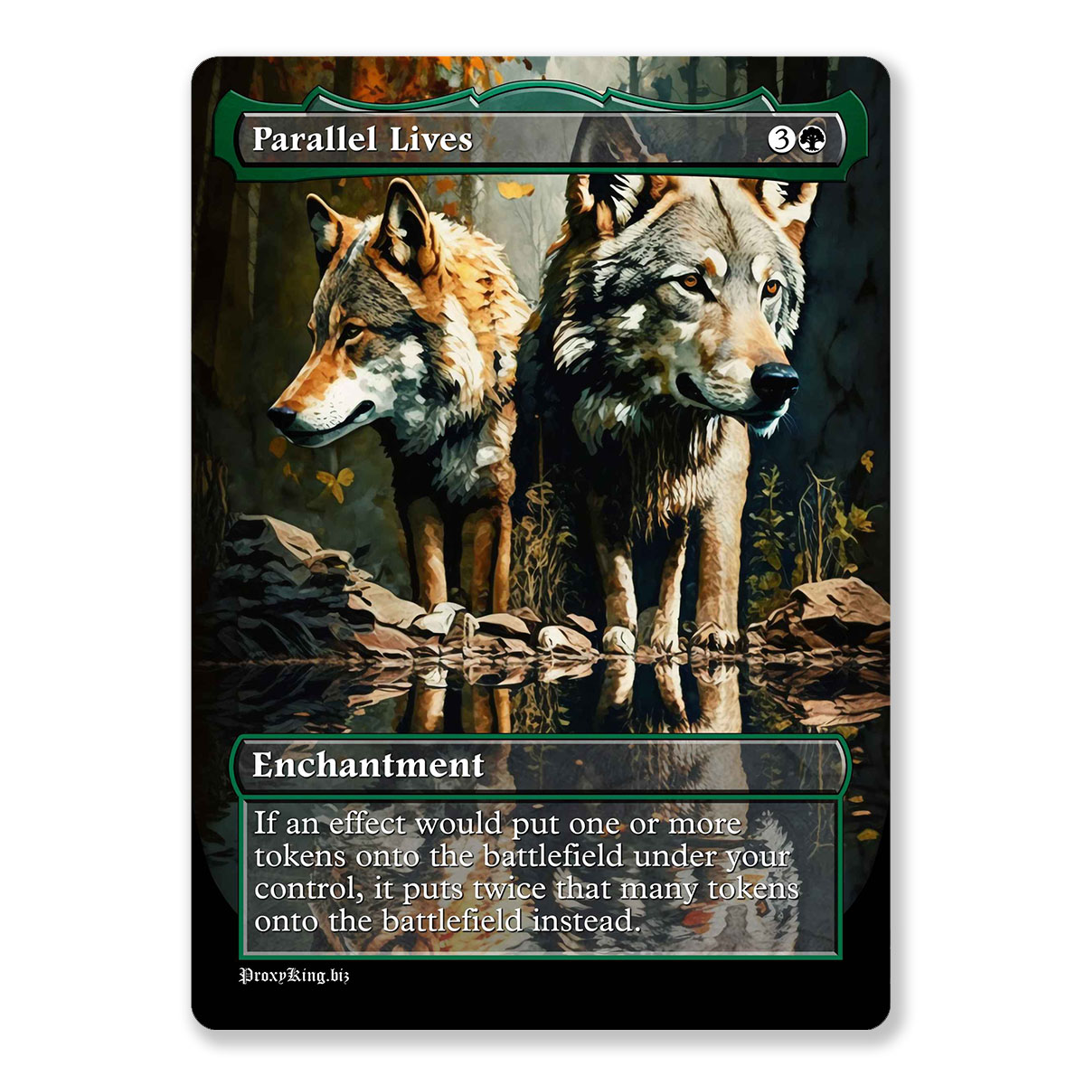 Parallel Lives | Full Art Custom MTG Proxy Card