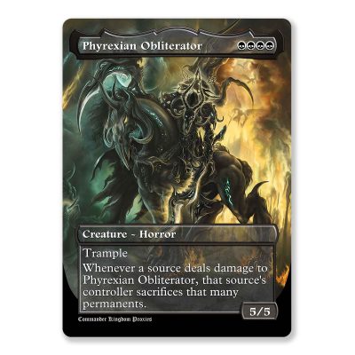 Phyrexian Obliterator | Full Art Custom MTG Proxy Card