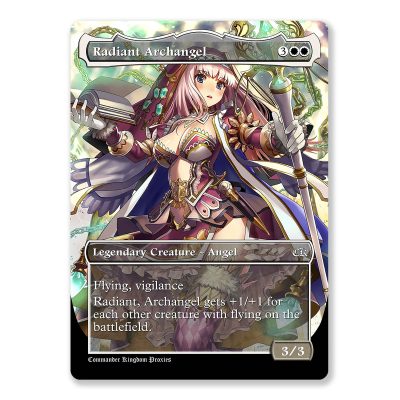 Radiant Archangel | Full Art Custom MTG Proxy Card