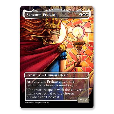 Sanctum Prelate | Full Art Custom MTG Proxy Card