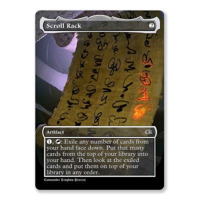 Scroll Rack | Full Art Custom MTG Proxy Card