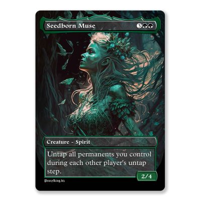 Seedborn Muse | Full Art Custom MTG Proxy Card
