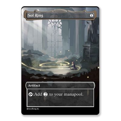 Sol Ring | Dark Souls | Full Art Custom MTG Proxy Card