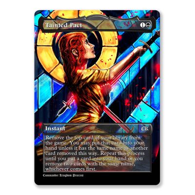 Tainted Pact | Full Art Custom MTG Proxy Card
