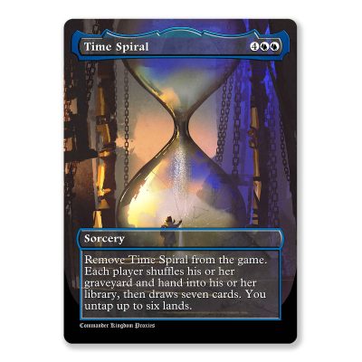 Time Spiral | Full Art Custom MTG Proxy Card
