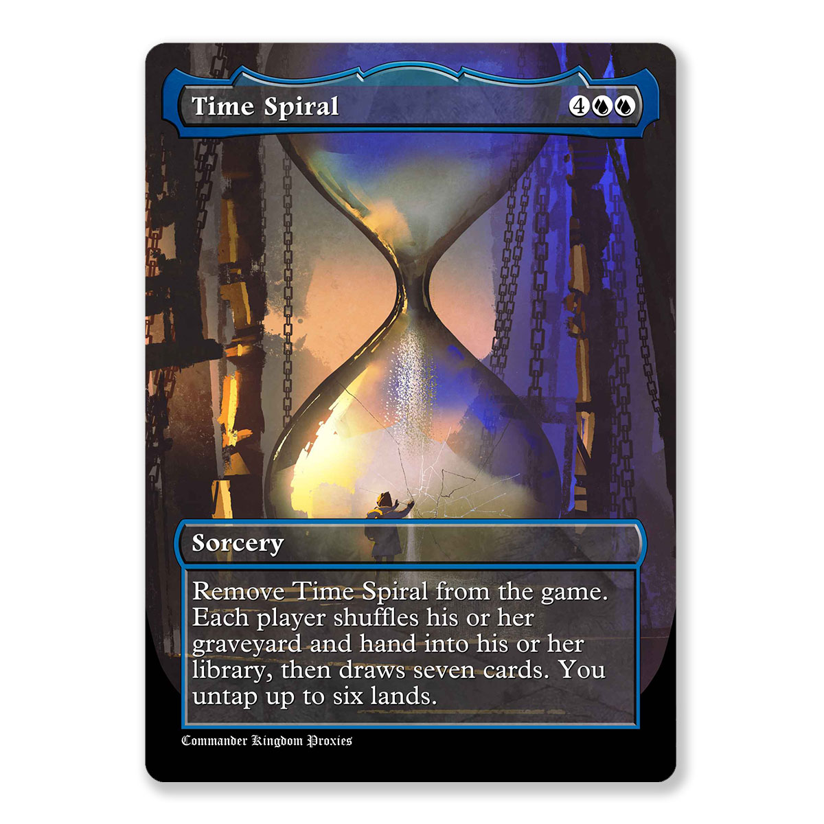 Time Spiral | Full Art Custom MTG Proxy Card