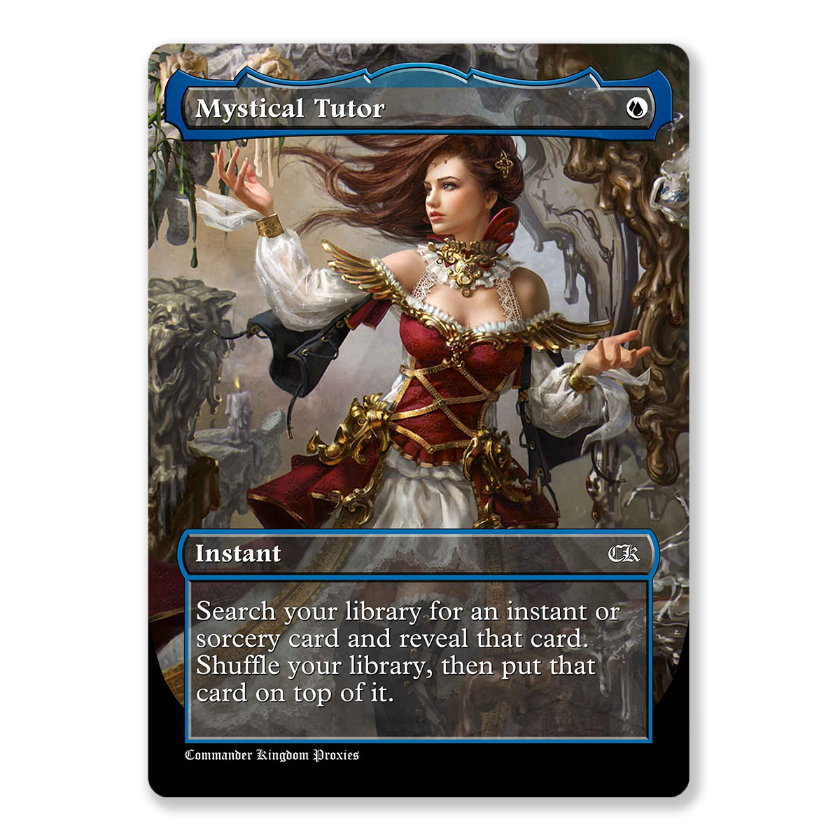 Mystical Tutor | Full Art Custom MTG Proxy Card