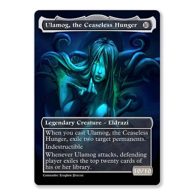 Ulamog, the Ceaseless Hunger | Full Art Custom MTG Proxy Card