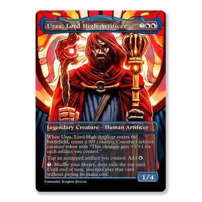 Urza, Lord High Artificer | Full Art Custom MTG Proxy Card
