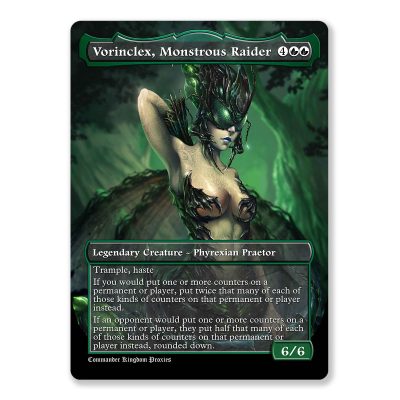 Vorinclex Monstrous | Full Art Custom MTG Proxy Card