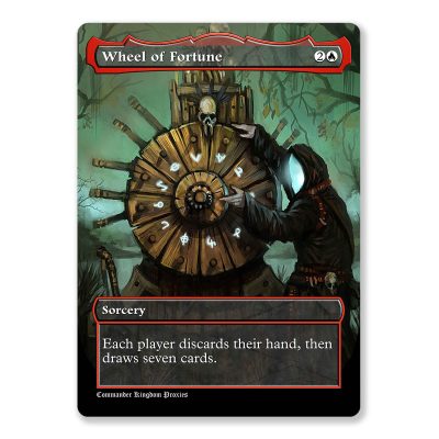 Wheel of Fortune | Full Art Custom MTG Proxy Card