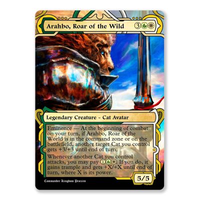 Arahbo, Roar of the Wild | Mystical Archives Custom MTG Proxy Card