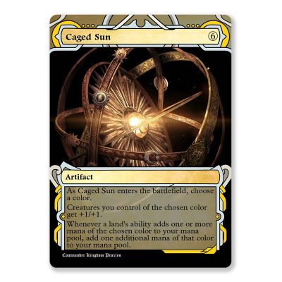 Caged Sun | Mystical Archives Custom MTG Proxy Card