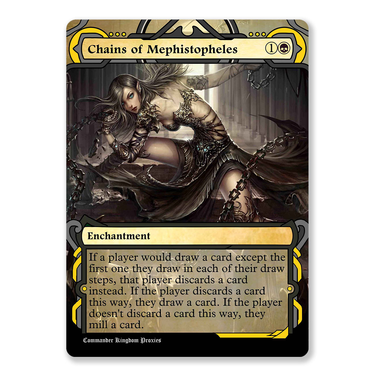 Chains of Mephistopheles | Mystical Archives Custom MTG Proxy Card