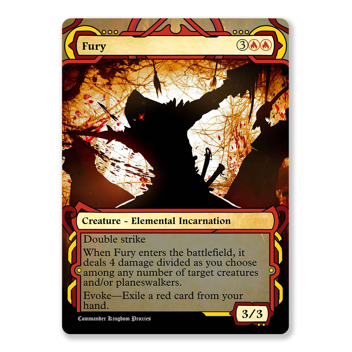 Fury | Mystical Archives Custom MTG Proxy Card