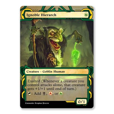 Ignoble Hierarch | Mystical Archives Custom MTG Proxy Card