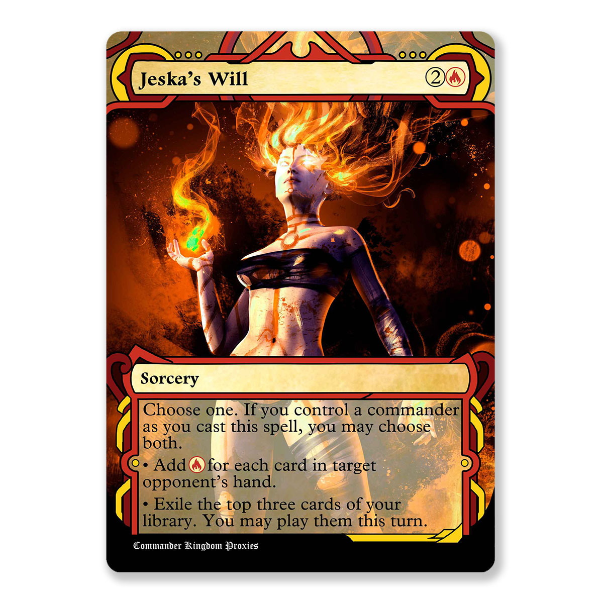 Jeskas Will | Mystical Archives Custom MTG Proxy Card