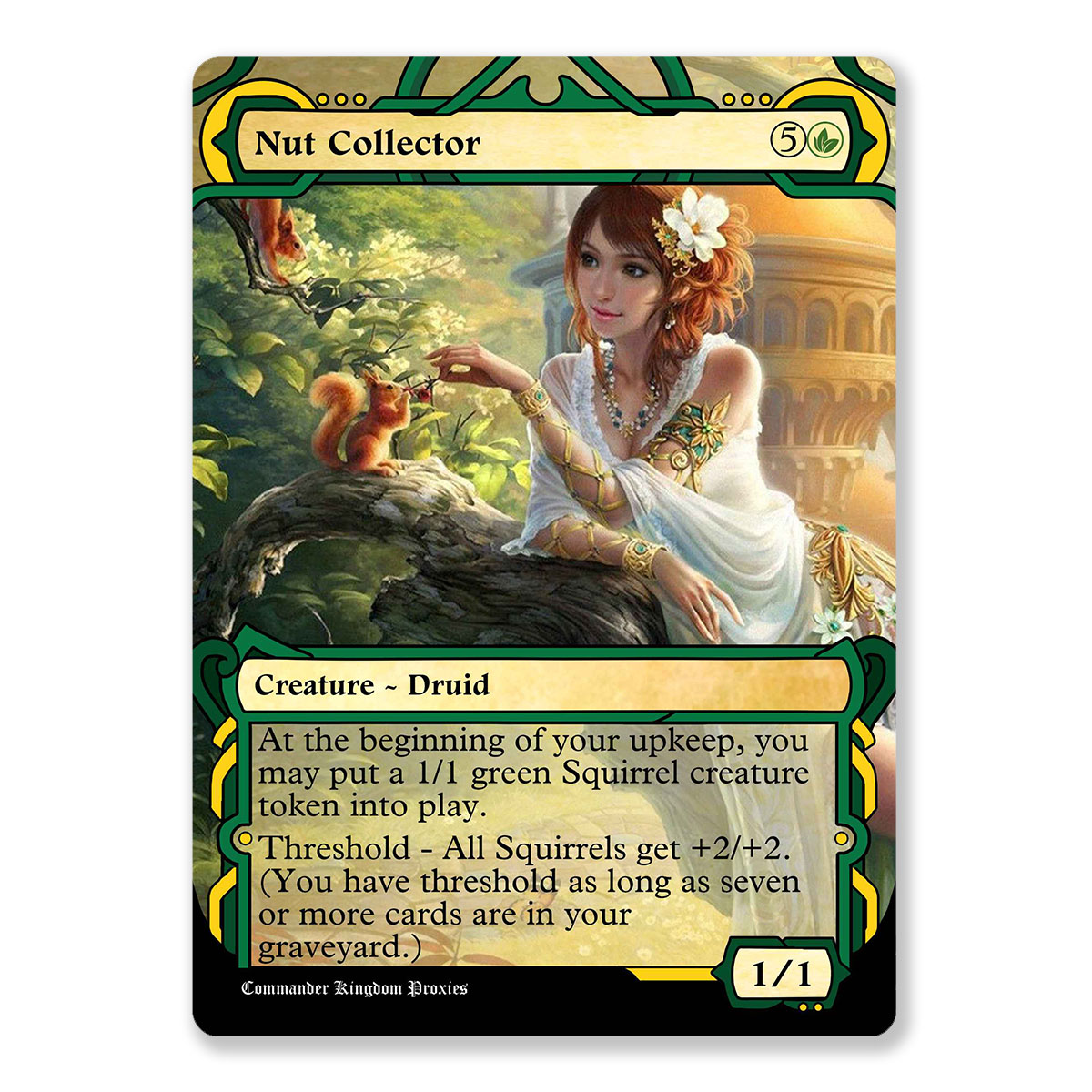 Nut Collector | Mystical Archives Custom MTG Proxy Card