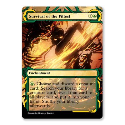 Survival of the Fittest | Mystical Archives Custom MTG Proxy Card