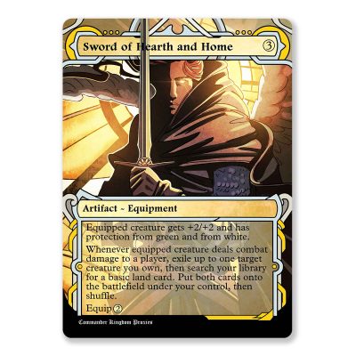 Sword Hearth and Home | Mystical Archives Custom MTG Proxy Card