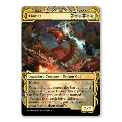 Tiamat | Mystical Archives Custom MTG Proxy Card