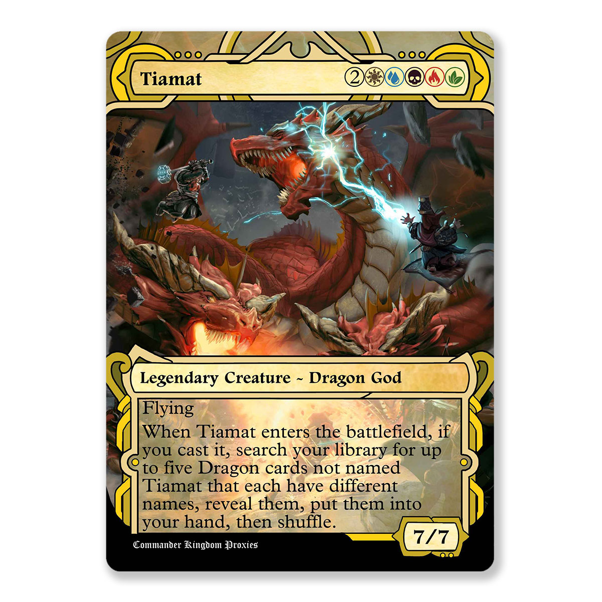 Tiamat | Mystical Archives Custom MTG Proxy Card