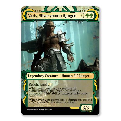 Varis, Silverymoon Ranger | Mystical Archives Custom MTG Proxy Card