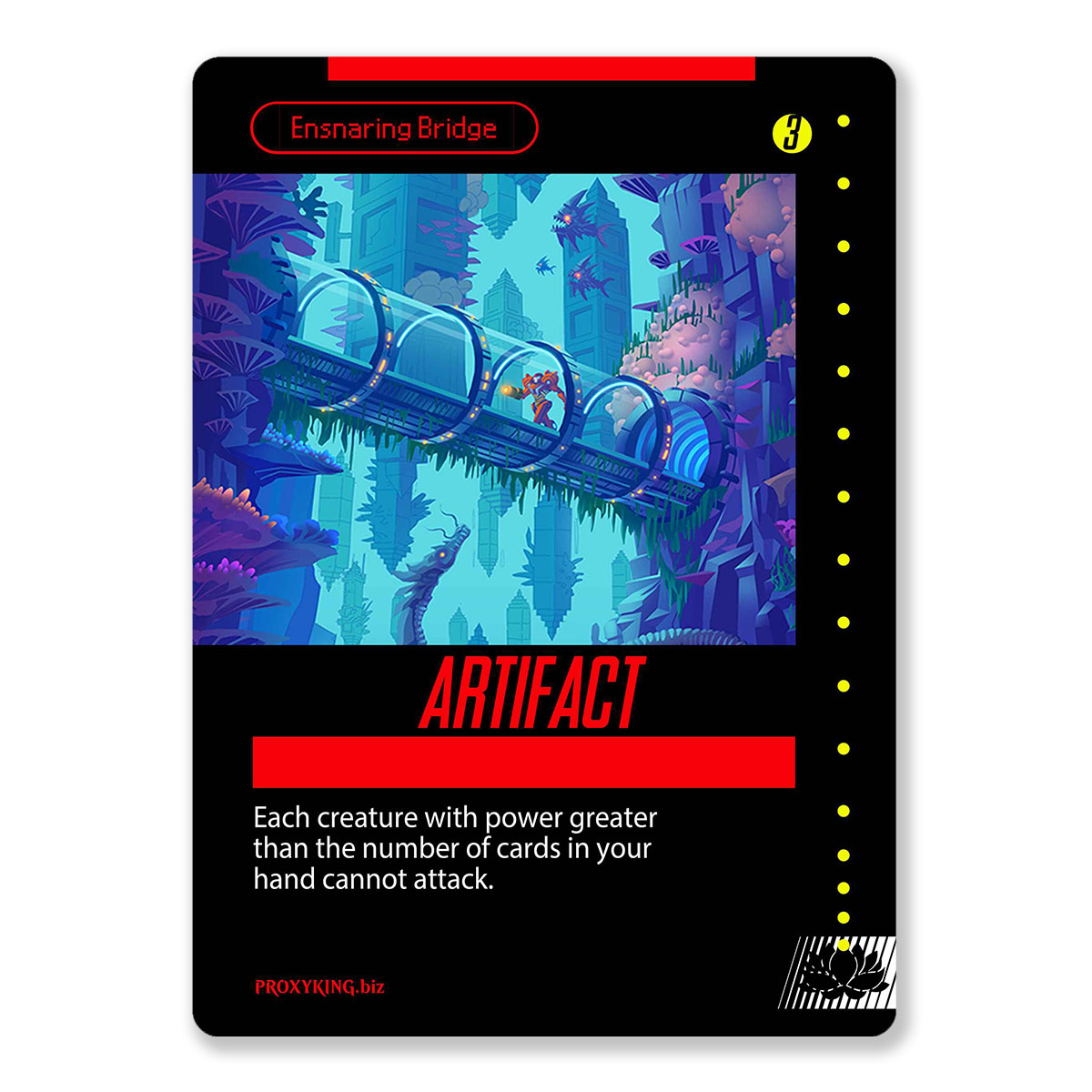 Ensnaring Bridge | Nintendo Custom MTG Proxy Card
