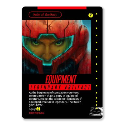 Helm of the Host | Nintendo Custom MTG Proxy Card