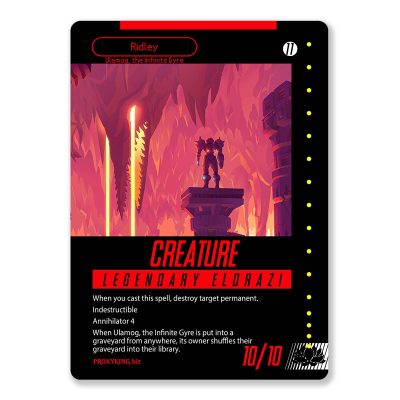 Ridley Ulamog | Nintendo Custom MTG Proxy Card
