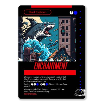 Shark Typhoon | Nintendo Custom MTG Proxy Card