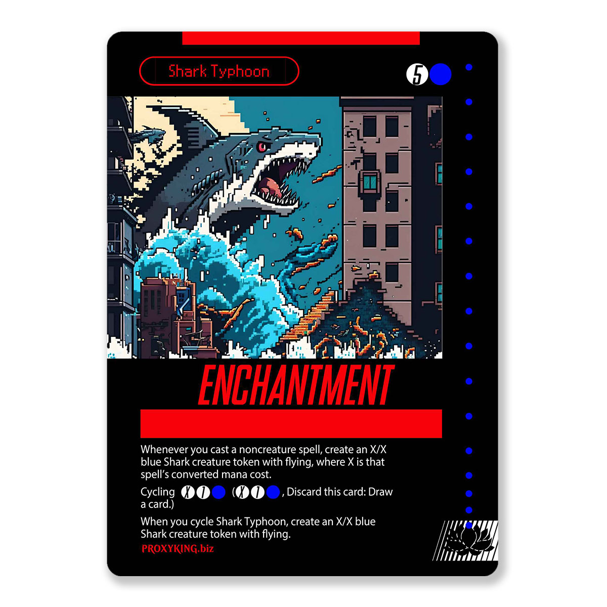 Shark Typhoon | Nintendo Custom MTG Proxy Card