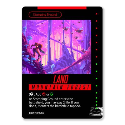 Stomping Ground | Nintendo Custom MTG Proxy Card