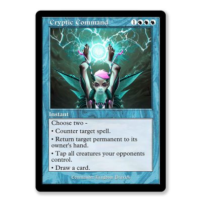 Cryptic Command | Vintage Custom MTG Proxy Card