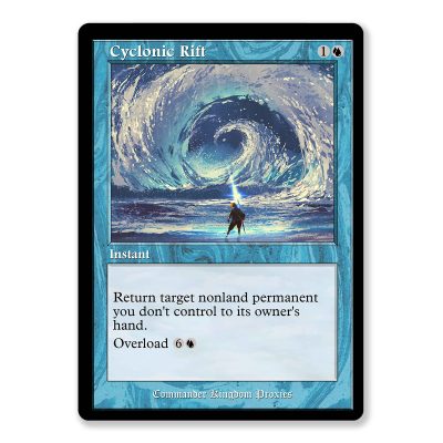 Cyclonic Rift | Vintage Custom MTG Proxy Card