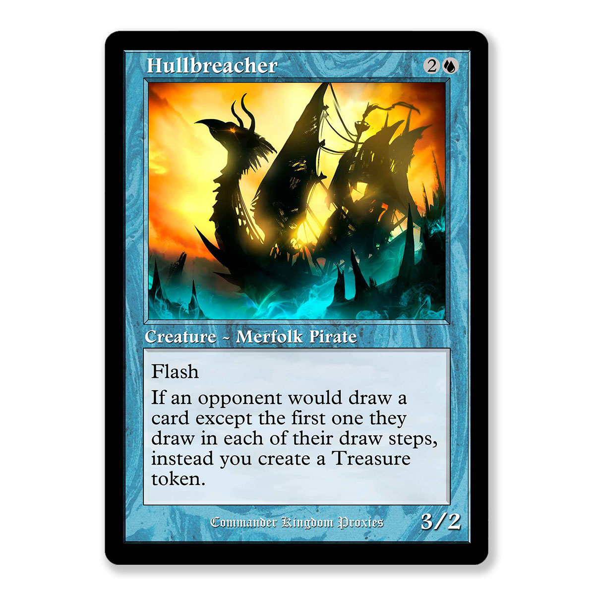 Hullbreacher | Vintage Custom MTG Proxy Card