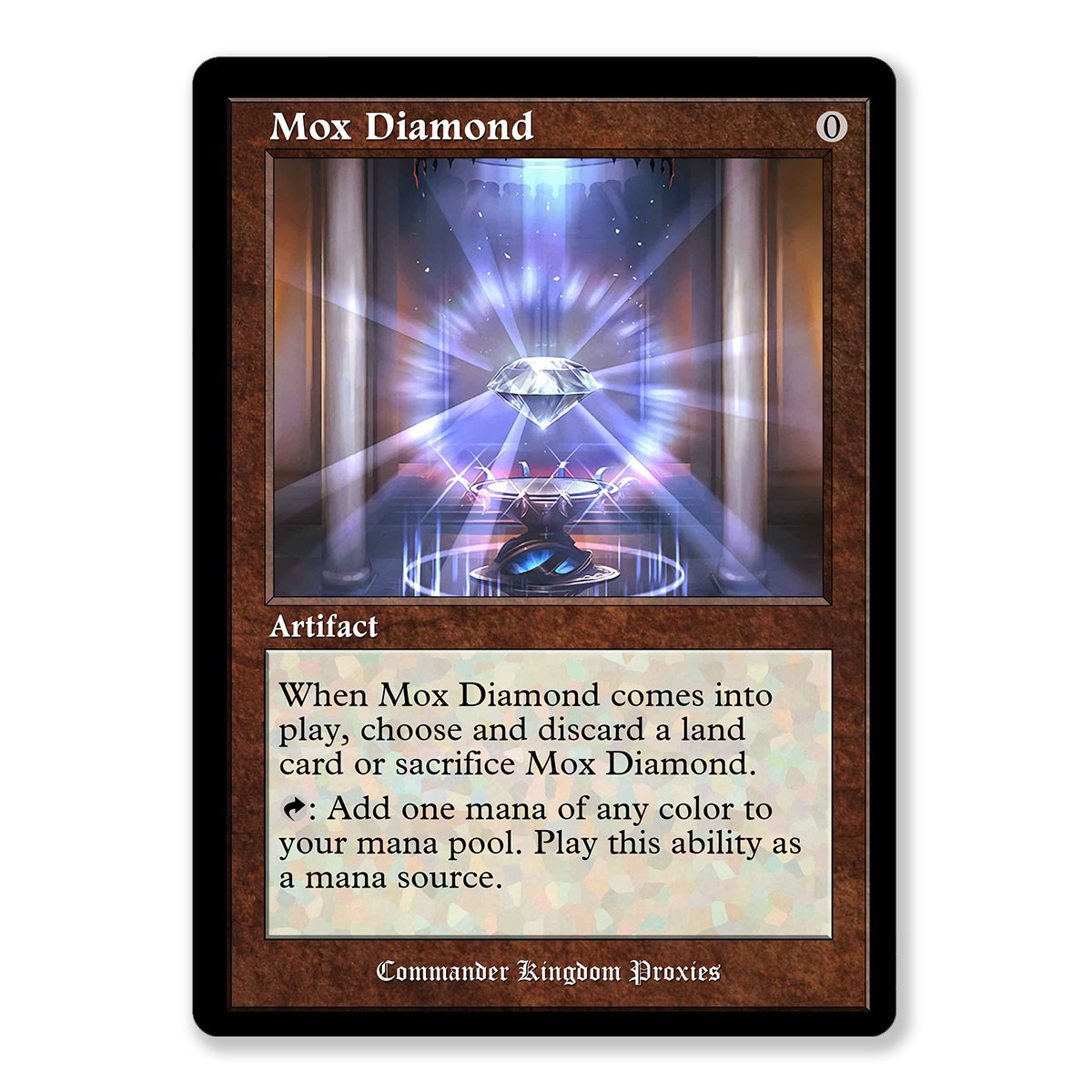 Mox Diamond | Vintage Custom MTG Proxy Card
